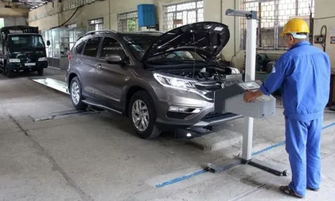 Giảm phí cấp giấy đăng kiểm cho xe ô tô từ tháng 8