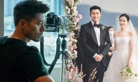 Vừa lên chức bố, Hyun Bin đã tạo thêm bất ngờ cho fan khi xuất hiện với ngoại hình lạ lẫm