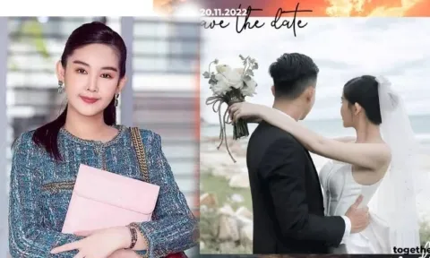 Ông xã của Lê Âu Ngân Anh thông báo về hỷ sự sau khi bị lộ danh tính 'không phải dạng vừa'
