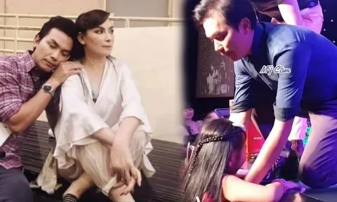 Đang hát trên sân khấu, Mạnh Quỳnh bất chấp làm điều bất ngờ khiến mọi người xung quanh sửng sốt