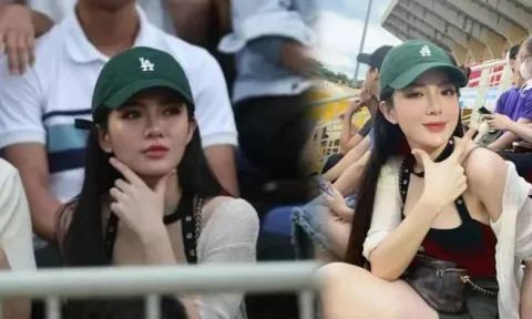 Danh tính gái xinh được săn tìm trên SVĐ Vinh: Hóa ra là người quen!