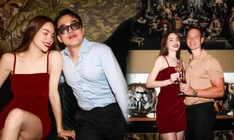 Hồ Ngọc Hà thoải mái để một người đàn ông ôm eo trước ánh mắt của Kim Lý, danh tính trai lạ gây bất ngờ