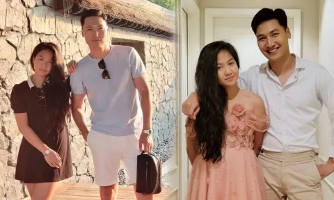 Mạnh Trường khoe con gái lớn phổng, nhan sắc hứa hẹn mỹ nhân tương lai