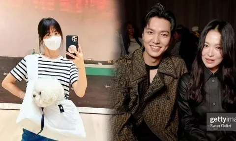 Song Hye Kyo để lộ tình trạng đáng báo động sau khi trở về Hàn Quốc cùng thời gian với Lee Min Ho