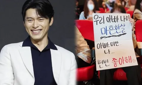 Khoảnh khắc đáng yêu của Hyun Bin khi không kìm được lòng trước lời tỏ tình bất ngờ