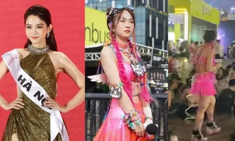 Lê Bống bị 'người qua đường' tóm sống khoảnh khắc đời thật, có xứng danh top 10 Hoa hậu Thể thao?