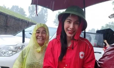 Thủy Tiên 'tái xuất' từ thiện sau 1 năm vướng ồn ào, người dân Nghệ An đồng loạt phản ứng