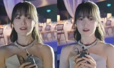 Khó ngờ nhan sắc tuổi 40 của Song Hye Kyo qua ống kính hậu trường