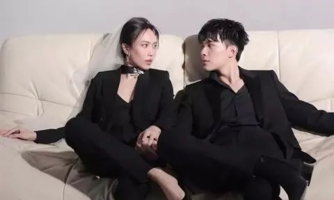 Diệu Nhi - Anh Tú tiếp tục 'xả ảnh' cưới theo phong cách độc đáo: Cô dâu chú rể thần thái cực ngầu