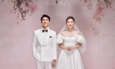 Vợ chồng Bình An - Phương Nga 'xả' thêm loạt ảnh trước thềm hôn lễ, chơi lớn khi chụp 6 bộ ảnh cưới