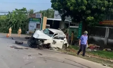 Ô tô 'điên' tông xe máy làm 7 người thương vong chạy quá tốc độ gần gấp đôi cho phép