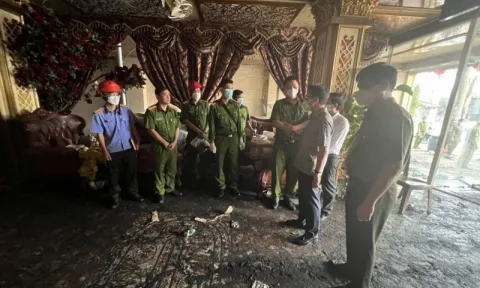 Vụ cháy quán karaoke ở Bình Dương: Trích xuất camera phát hiện điều bất ngờ