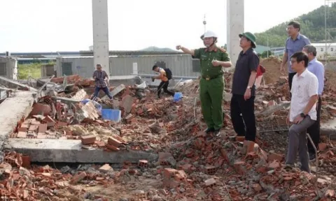 Vụ sập tường khiến 5 người thiệt mạng ở Bình Định: Xác định nguyên nhân sự cố