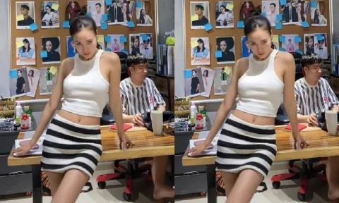 Ninh Dương Lan Ngọc lại khiến fan mê tít khi làm cô giáo dạy nhảy Shut Down của BLACKPINK