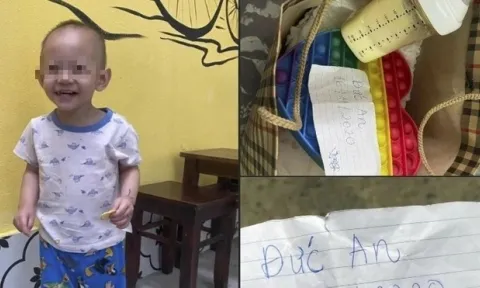 Bé trai 2 tuổi bị bỏ rơi trong ngày bão gây xôn xao cộng đồng mạng hiện giờ ra sao?