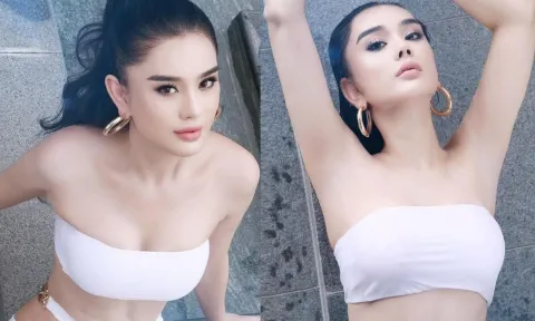 Lâm Khánh Chi 'thách thức' mùa hè, diện bikini để lộ nguyên vòng 3 'căng cực'