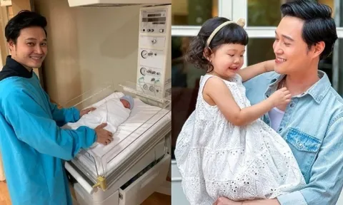 Lộ diện 'con gái bí mật' của Quang Vinh dù nam ca sĩ chưa kết hôn