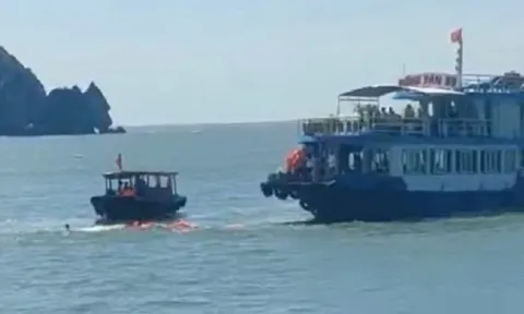 Vụ tàu chuyển tải va chạm tàu du lịch ở Vịnh Lan Hạ: 1 hành khách tử vong