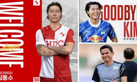 Trung vệ Kim Dong Su chưa nhập ngũ, HAGL có bị qua mặt?
