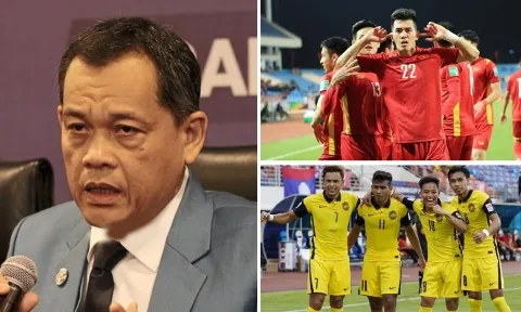 Chủ tịch LĐBĐ Malaysia 'mơ' đội nhà sẽ hạ gục ĐT Việt Nam