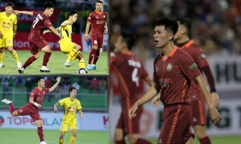 Đình Trọng khởi đầu ấn tượng tại Bình Định, 'bỏ túi' cả Văn Toàn, Công Phượng