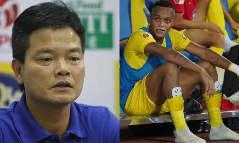 CLB Nam Định để thua đầy đáng tiếc, HLV Nguyễn Văn Sỹ trải lòng 