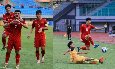 Thi đấu thiếu người, U19 Việt Nam vẫn dễ dàng 'hạ đẹp' Brunei