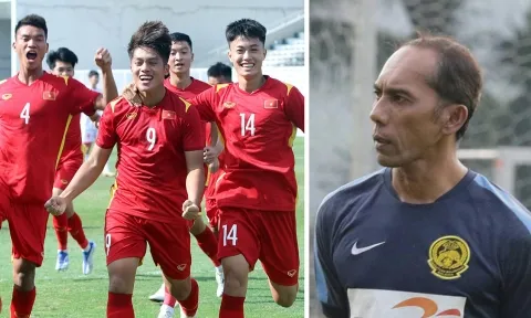 HLV U19 Malaysia tuyên bố đầy 'bất ngờ' trước trận bán kết với U19 Việt Nam
