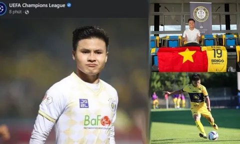NÓNG: Quang Hải xuất hiện trên Fanpage UEFA Champions League, CĐM dậy sóng