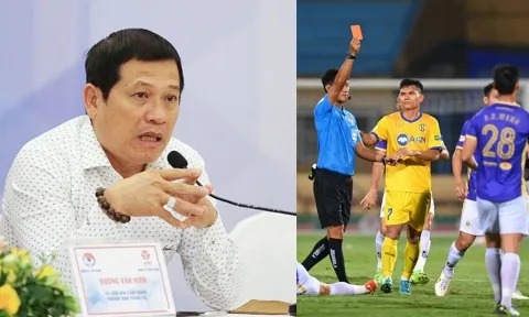 Trưởng ban trọng tài VFF lên tiếng về tấm thẻ đỏ của Olaha
