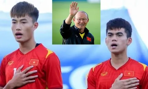 Văn Khang cùng Văn Trường có dịp 'trổ tài' trước HLV Park Hang-seo