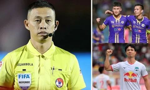 Danh tính trọng tài cầm còi 'đại chiến' Hà Nội FC vs HAGL?