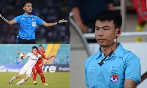 Trọng tài Ngô Duy Lân bị treo còi, lộ diện 'vua áo đen' bắt trận HAGL đấu Hải Phòng