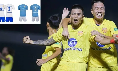 CLB Nam Định thay trang phục mới, liệu có đổi vận tại V-League?