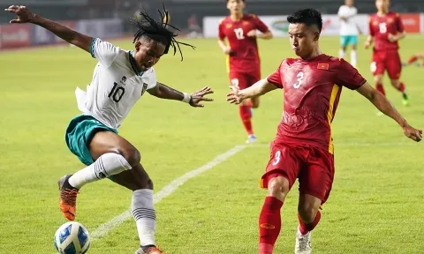 U19 Việt Nam gặp khó trước Indonesia ở Vòng loại U20 châu Á 2023 