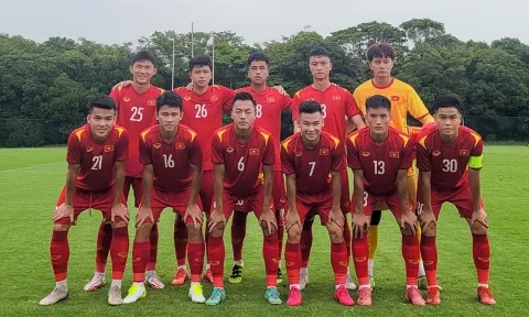 Tuyển U19 Việt Nam kết thúc trận giao hữu cuối cùng tại Nhật Bản