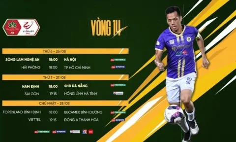 Một số trận đấu vòng 14 V-League có thể bị hoãn do ảnh hưởng từ bão số 3