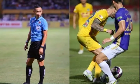 Trọng tài FIFA - Ngô Duy Lân tái xuất tại vòng 15 V-League trong vai trò mới