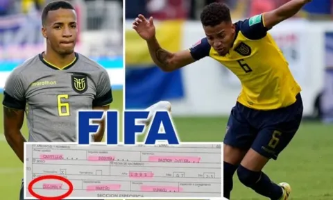 FIFA sắp đưa ra phán quyết về tấm vé dự World Cup 2022 của ĐT Ecuador