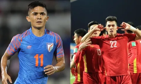 ĐT Ấn Độ đem theo chân sút huyền thoại đấu ĐT Việt Nam