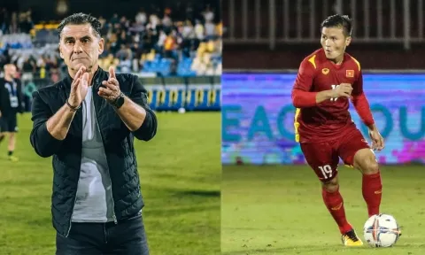 Vô địch giải Tam hùng cùng ĐT Việt Nam, Quang Hải nhận tin vui từ HLV Pau FC