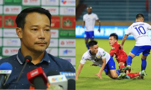 CLB Nam Định bứt phá trên BXH V-League, HLV Vũ Hồng Việt nói gì về chặng đường phía trước?