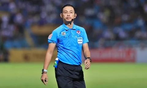 Trọng tài FIFA Ngô Duy Lân bị 'treo còi' ở vòng 19 V-League 2022