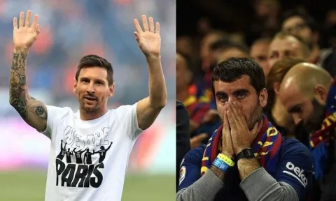 Messi có động thái trên MXH khiến CĐV Barcelona phát sốc 