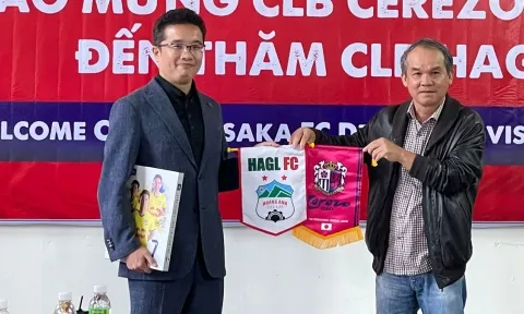 Đại diện CLB hàng đầu Nhật Bản đến thăm HAGL, bầu Đức quyết nâng tầm bóng đá Việt Nam