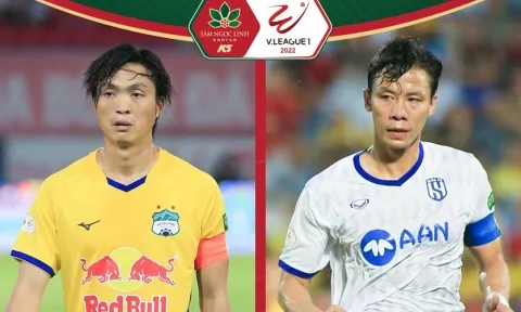Trực tiếp HAGL vs SLNA, link xem trực tiếp HAGL vs SLNA: 18h00 14/10/2022