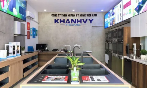 Mua sắm thiết bị nhà bếp trả góp với Khánh Vy Home  