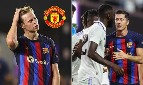 Kết quả bóng đá hôm nay 27/7: Champions League có bất ngờ lớn; MU nhận tin vui về thương vụ De Jong?