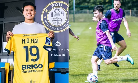 Chuyển nhượng V.League 28/7: HLV Pau FC chỉ xã giao với Quang Hải? Ngôi sao ĐTVN được Ligue 2 ưu ái