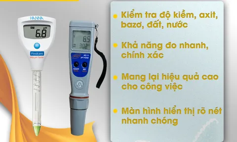 Mua máy đo độ pH cần phải biết những điều này